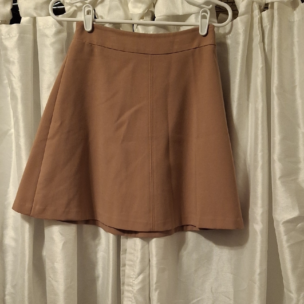 LOFT Warm Brown Mini Skirt 2 💜💜💜💜